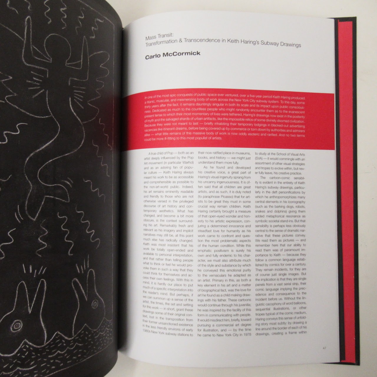 Keith Haring: 31 Subway Drawings RARE Book