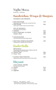 The Brew Bar - Radisson menu 4