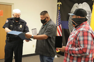 Farmington police award men who intervened on armed subject call at Animas Valley Mall