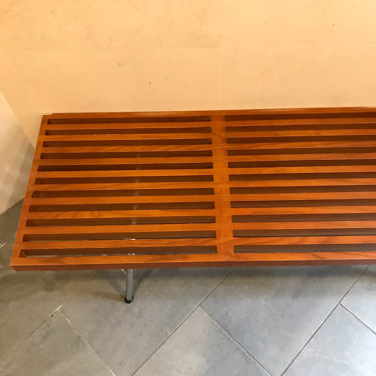 Modern Slat Bench #2