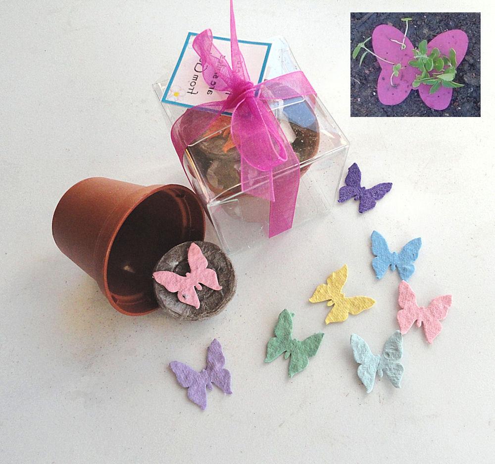 25 Seeded Butterfly Favors