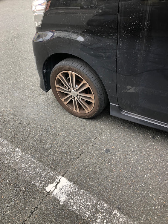 ムーヴカスタムのホイール・ホイールコーティング・雨・太陽・暑い、、暑いぞおおお！！に関するカスタム事例の投稿画像7枚目