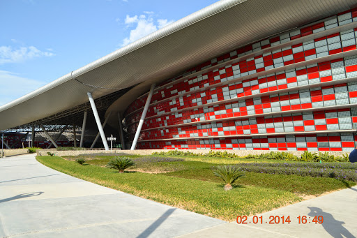 Ferrari World Abu Dhabi, Yas Island - Abu Dhabi - United Arab Emirates, Tourist Attraction, state Abu Dhabi