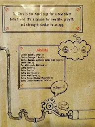 The Egg Factory menu 2