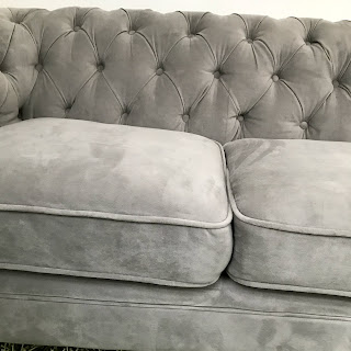 Pier 1 Tufted Loveseat