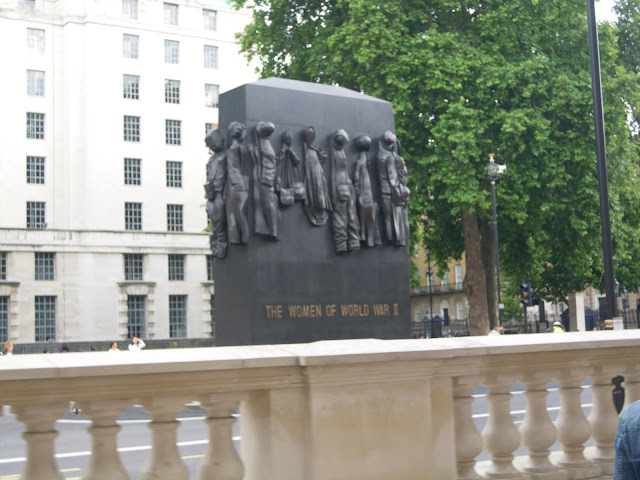 Women of WWII. From Important and Little-Known London Memorials and Statues 