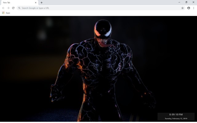 Venom Custom New Tab