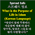 Life Purpose & Islam Korean 삶의 목적은 무엇인가 이슬람교