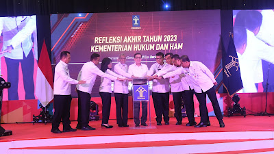 Refleksi Akhir Tahun 2023 Kemenkumham