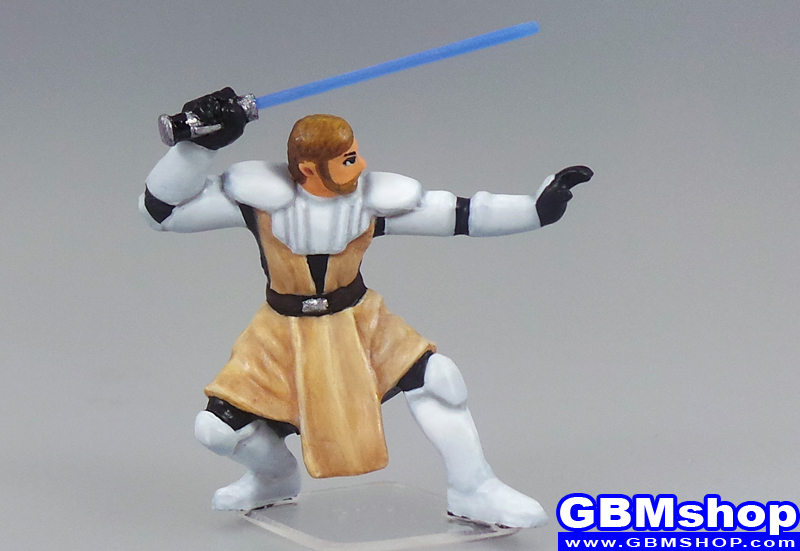 star wars miniature Imperial Assault Jedi General Obi-Wan Kenobi #1/6 Clone Wars Starter Custom Customize and Painting