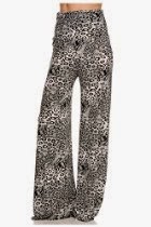 <br />G2 Chic® Women's Printed High Waisted Palazzo Pants