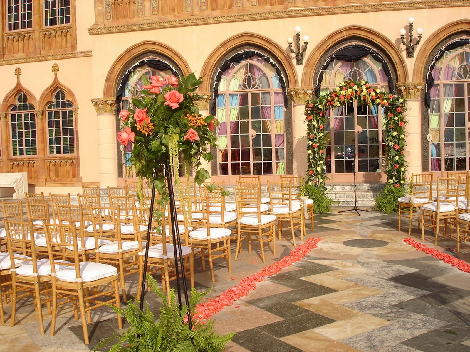 Museum Courtyard- Wedding