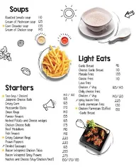 Cafe Society menu 1