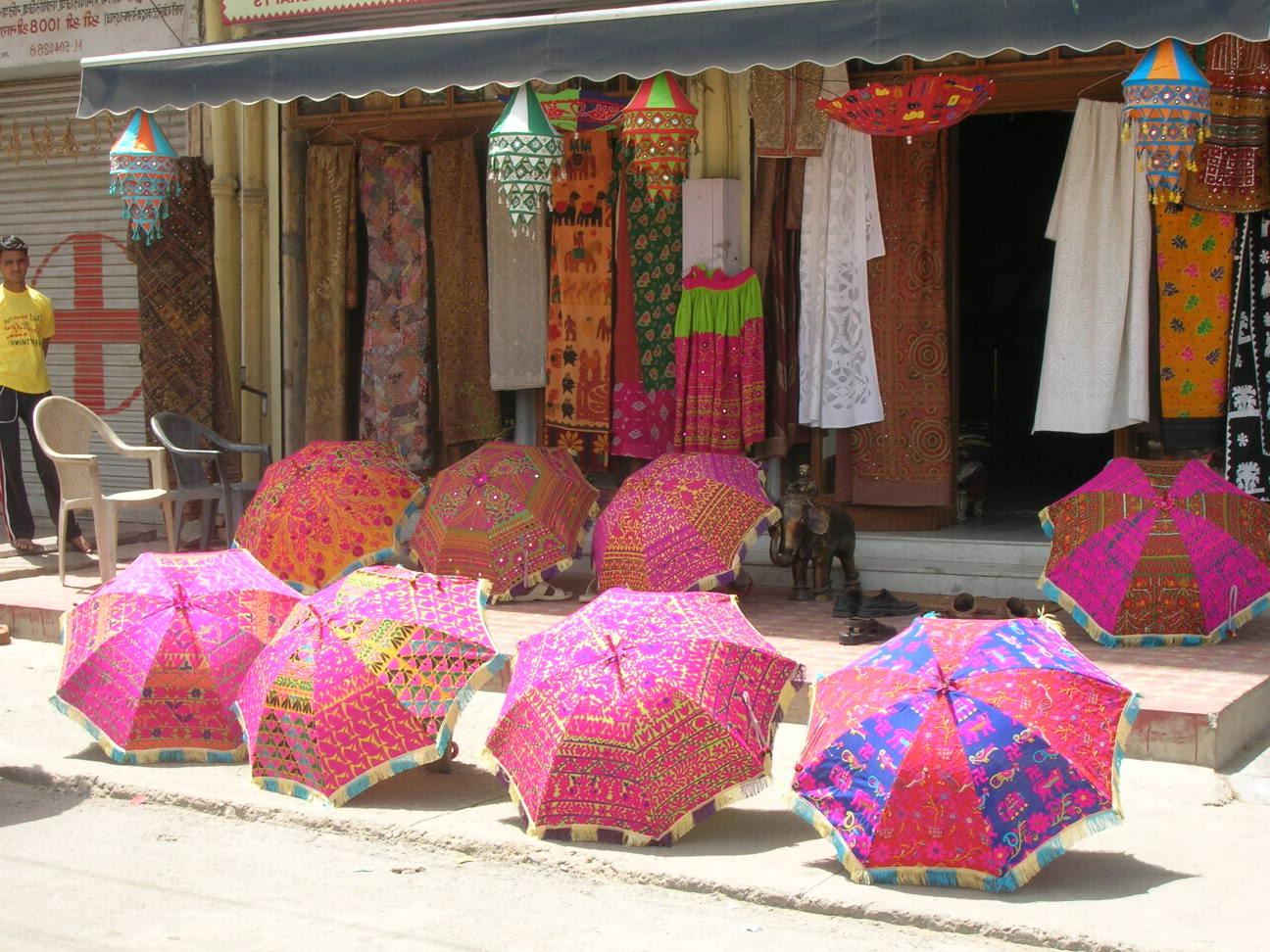 Umbrellas used in Rajasthani