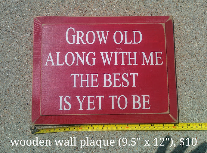 Wooden Wall Plaque