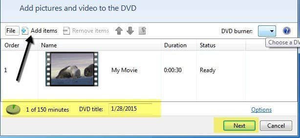 สร้าง dvd ที่เล่นได้