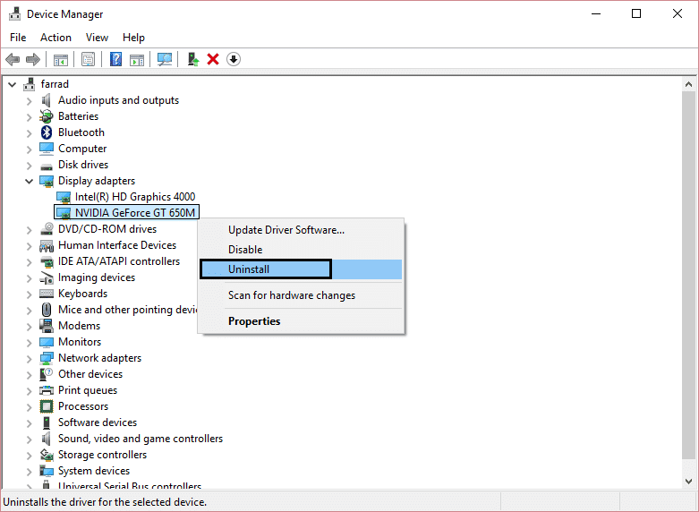 시스템 스레드 예외가 처리되지 않는 오류 수정(wificlass.sys)