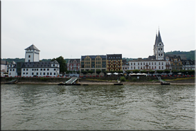 Llegando a Boppard