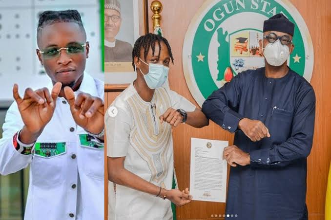 Gov. Abiodun Appoints Bbnaija Winner Laycon As Ogun State Youth Ambassador -A GOOD ONE or A MISPLACED PRIORITY?