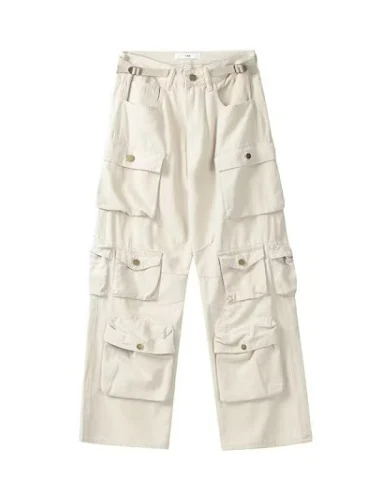 Pantalones Casuales Verde Militar d - 1