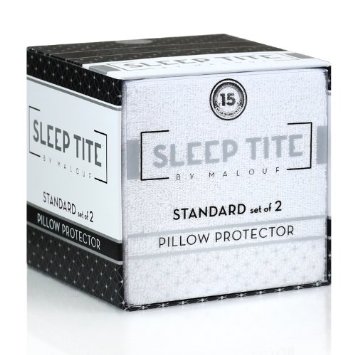  SLEEP TITE by Malouf Mattress Protector - 100% Waterproof-Eliminates Dust Mites -15 Year Warranty