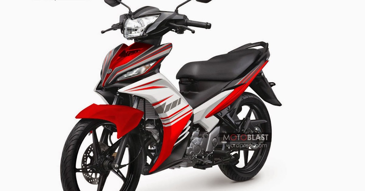 Modifikasi Motor Jupiter Mx Warna Merah Marun 