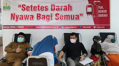 Lebihi Target, ASN RSIA Donor 88 Kantong Darah