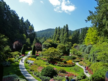 Sunken Garden, Butchart Gardens