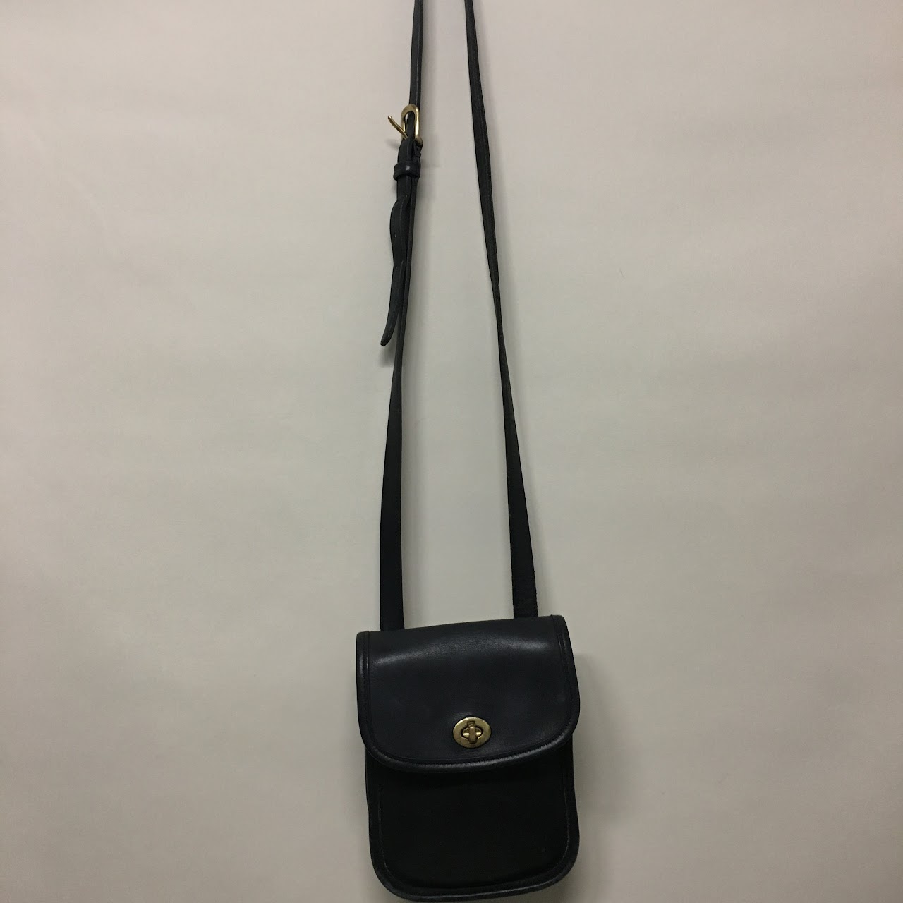 Coach Black Camera Bag (Wide Strap)