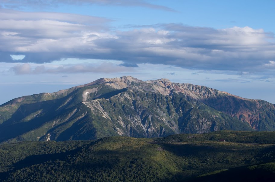 三俣蓮華から薬師