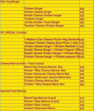 The Juicy Pizza & Burger menu 4