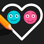 Cover Image of Télécharger Brain Balls Game - Puzzle Star Love It Draw Line 1.02 APK