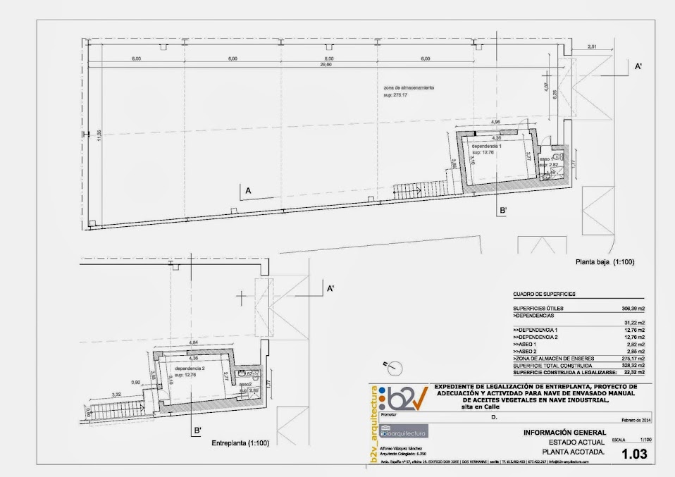 Legalización Nave Industrial en Dos Hermanas (Sevilla)