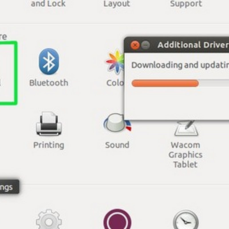 How to install proprietary drivers in Ubuntu.