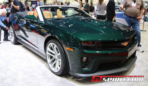 SEMA 2012 Chevrolet Camaro ZL1 Touring Convertible Concept