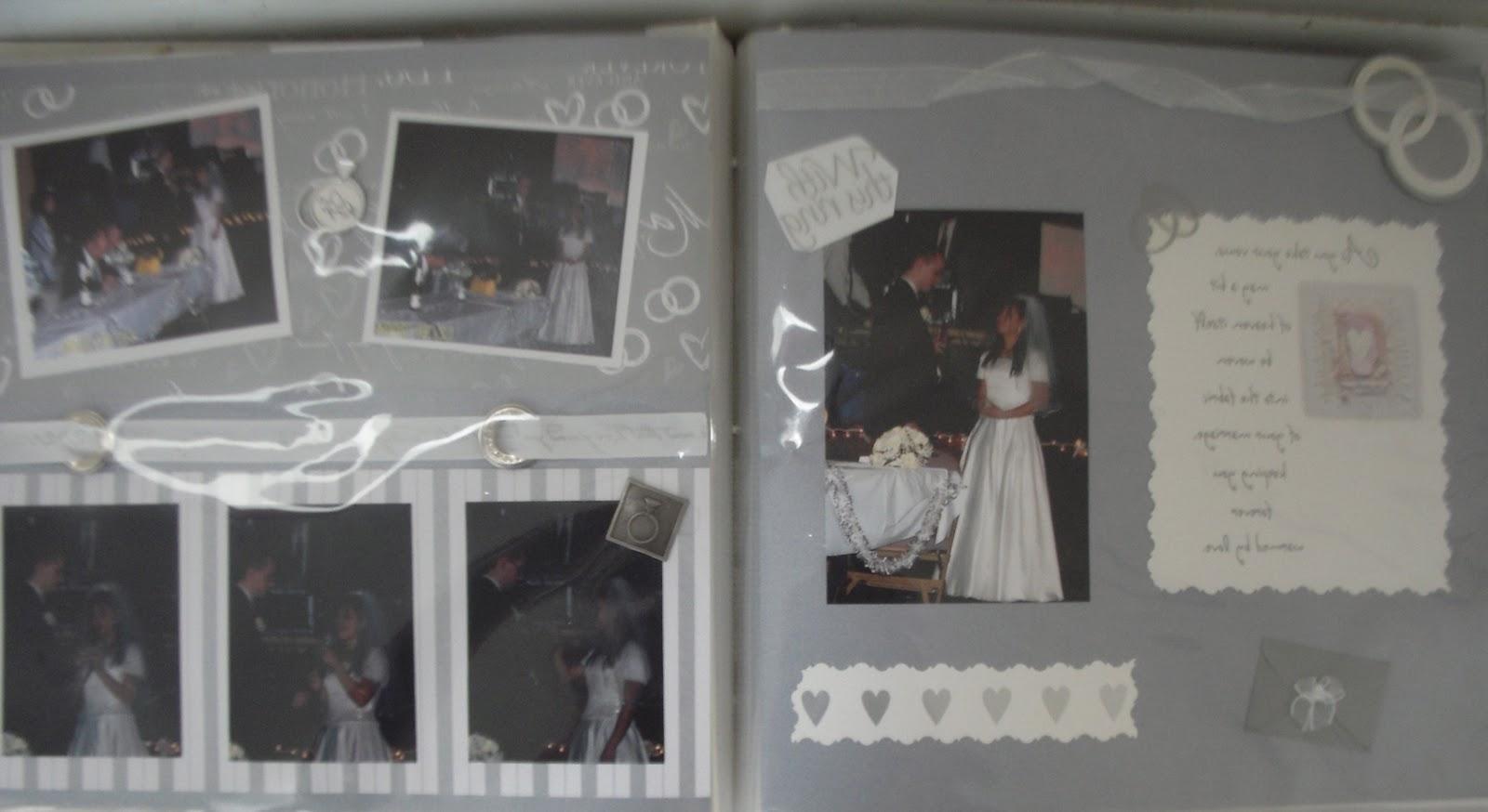 wedding guestbook scrapbook