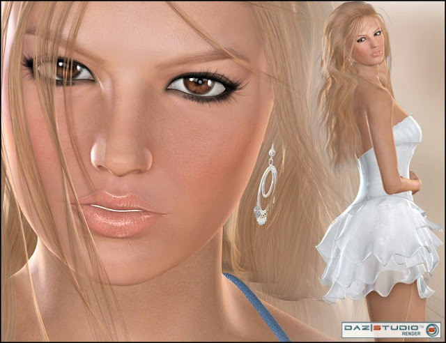 1 Daz 3D Gypsy Mchezaji Outfit