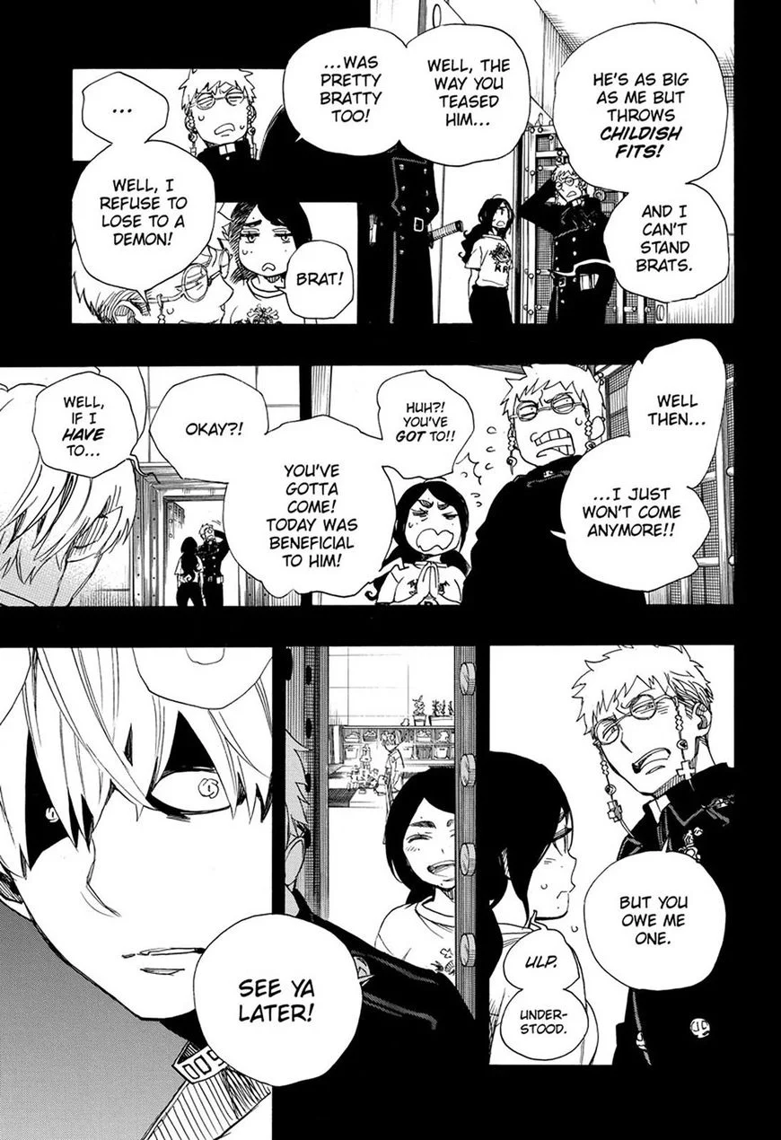 Blue Exorcist Page 28