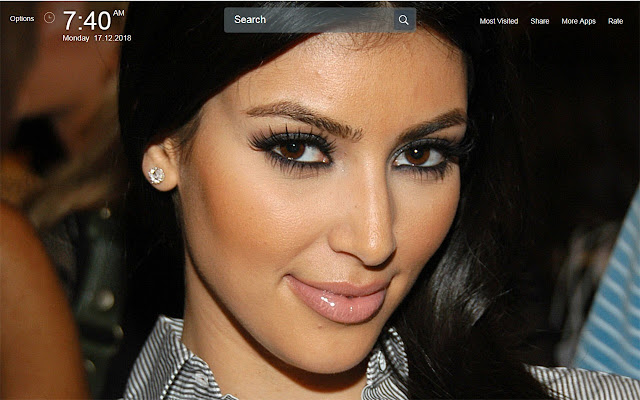 Kim Kardashian Wallpapers Theme New Tab