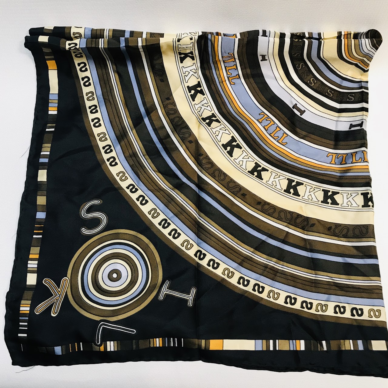 Hermès "SILK" Silk Scarf