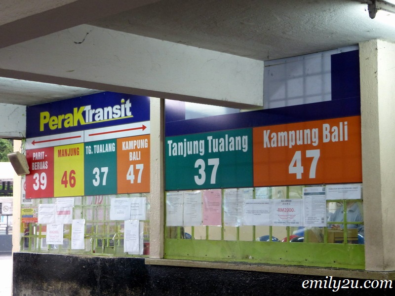 Medan Kidd Perak Transit bus routes schedules