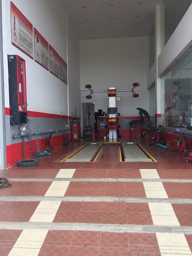 MRF: SRI THAYAAR TYRE PALACE, 5, K.K Nagar, Near R.T.O. Office, Opp. to District Forest Office, Thanjavur-Trichy Highway, Pillayarpatti P.O., Thanjavur, Tamil Nadu 613403, India, Wheel_Alignment_Service, state TN