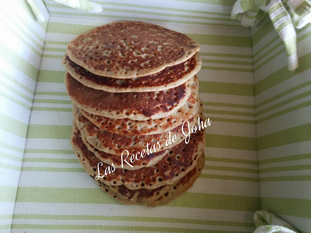 Panquecas de Avena y Cambur