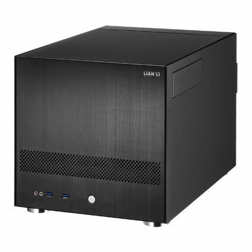  Lian Li PC-V355B Black Aluminum MicroATX Mini Tower Computer Case