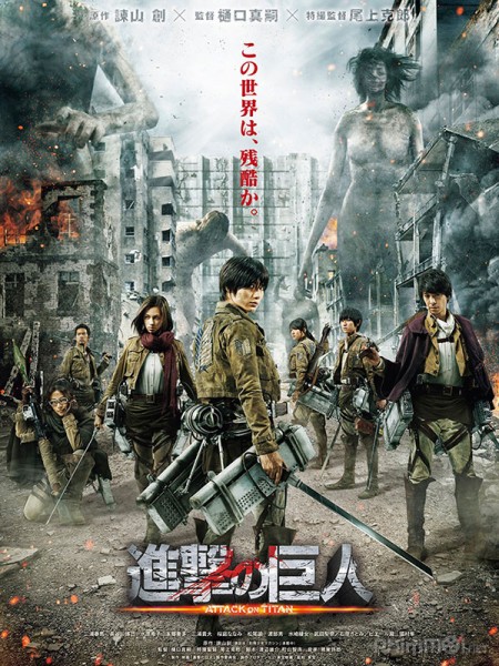 [3GP] Attack on  Titan (Live-action  Part 1) 2015 [Thuyết Minh]