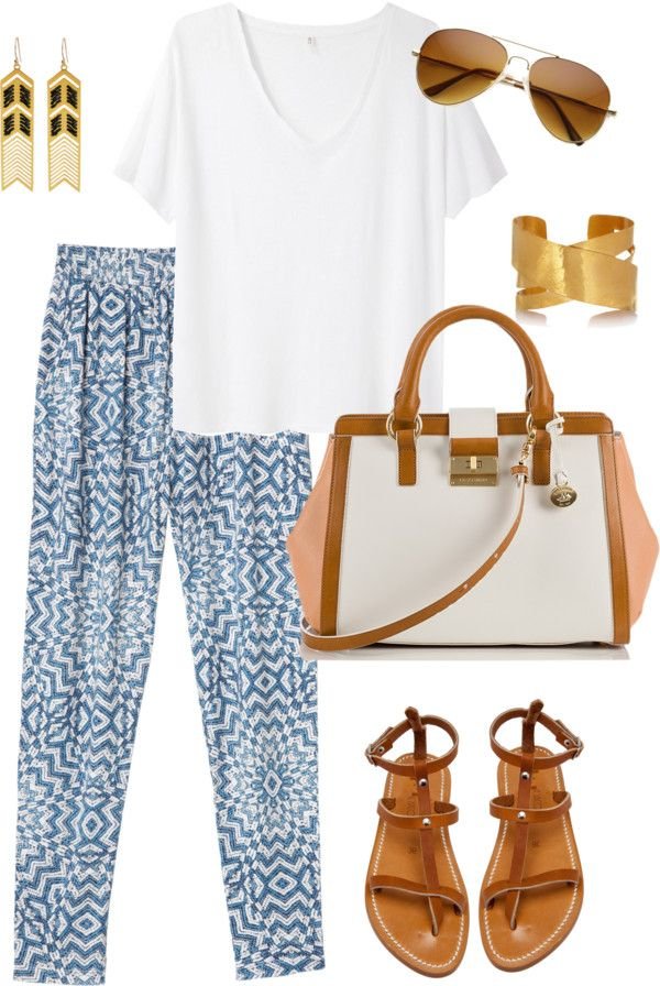 Back Polyvore Outfits With Pants styles - Fashion 2D