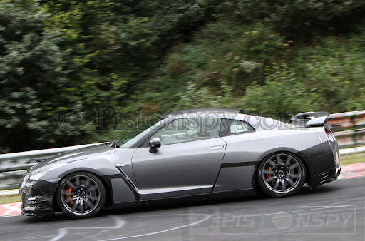 Spyshots 2013/2014 Nissan GT-R Testing at Nurburgring 