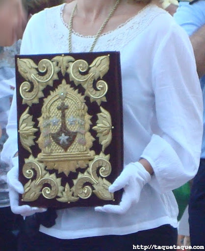 Procesión del Carmen en Estepona (Málaga) el 16 de julio de 2011