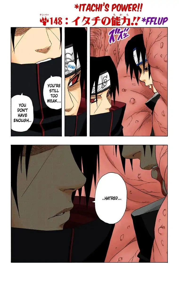 Chapter 148 Itachi's Power!! Page 0