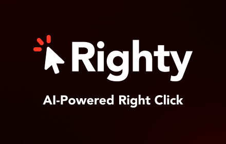 Righty: Right-Click for AI Superpowers small promo image